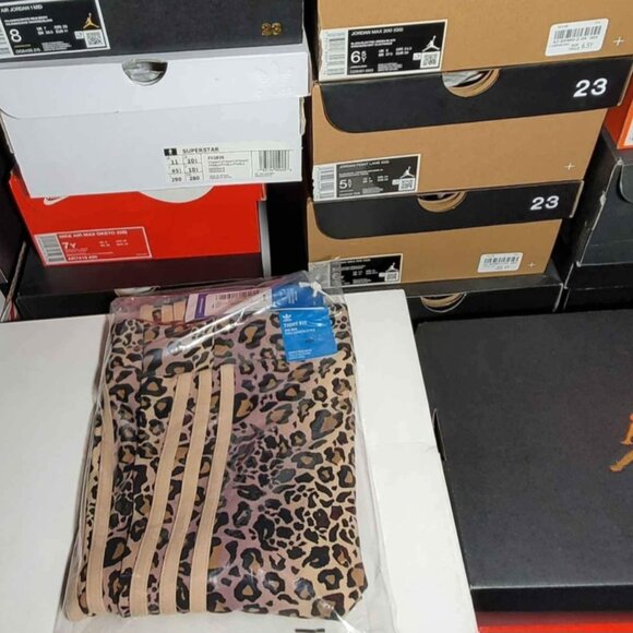 Adidas 3 Stripes Leopard Leggings 7/8 Women's US SIZE SMALL Brand New in Bag - Picture 12 of 14
